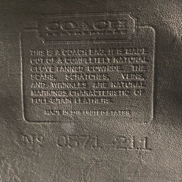 Coach Vintage Monterey Hobo Black Leather Bucket Bag - Picture 7 of 13